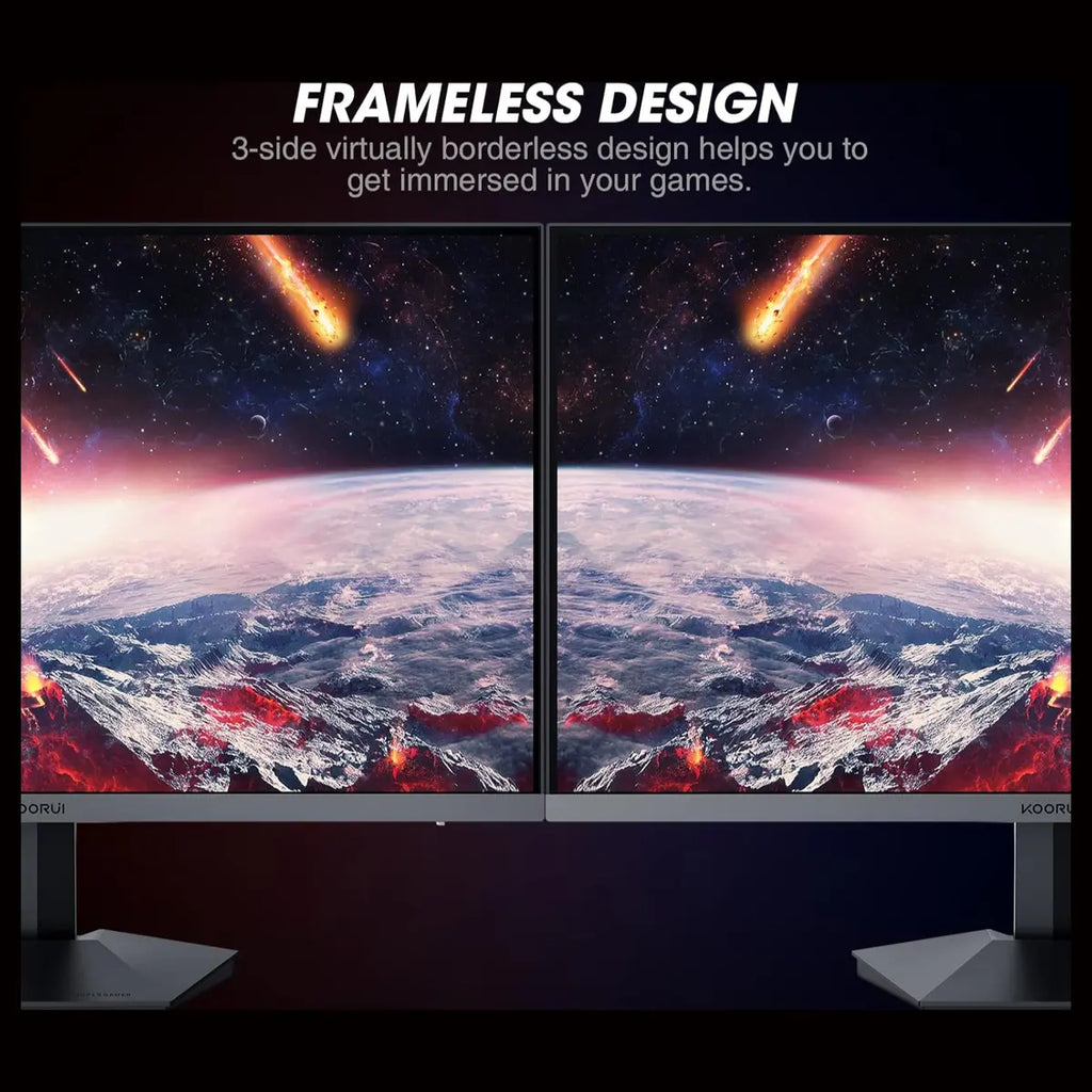 KOORUI 24E3 Gaming Monitor 23.8 Inch FHD IPS 165Hz 1ms