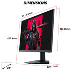 KOORUI 24E3 Gaming Monitor 23.8 Inch FHD IPS 165Hz 1ms