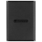 Transcend ESD270C Portable SSD 500GB USB 3.1 Gen 2 USB Type C Up To 520MB/s Black TS500GESD270C