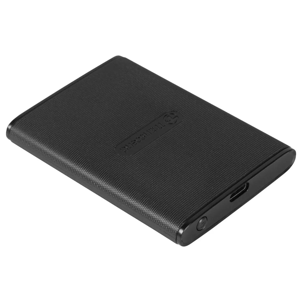 Transcend ESD270C Portable SSD 500GB USB 3.1 Gen 2 USB Type C Up To 520MB/s Black TS500GESD270C
