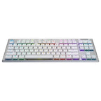 Logitech G915 TKL Tactile LIGHTSPEED Wireless RGB Mechanical Gaming Keyboard White