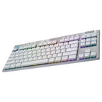 Logitech G915 TKL Tactile LIGHTSPEED Wireless RGB Mechanical Gaming Keyboard White