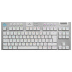 Logitech G915 TKL Tactile LIGHTSPEED Wireless RGB Mechanical Gaming Keyboard White