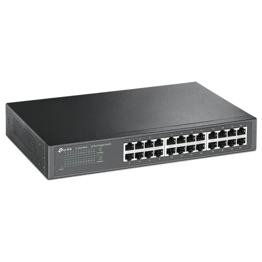 TP-Link TL-SG1024D V9 24-Port Gigabit Desktop/Rackmount Switch