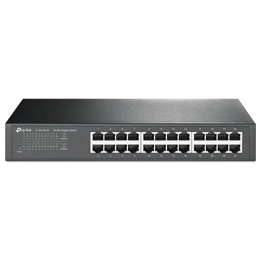 TP-Link TL-SG1024D V9 24-Port Gigabit Desktop/Rackmount Switch
