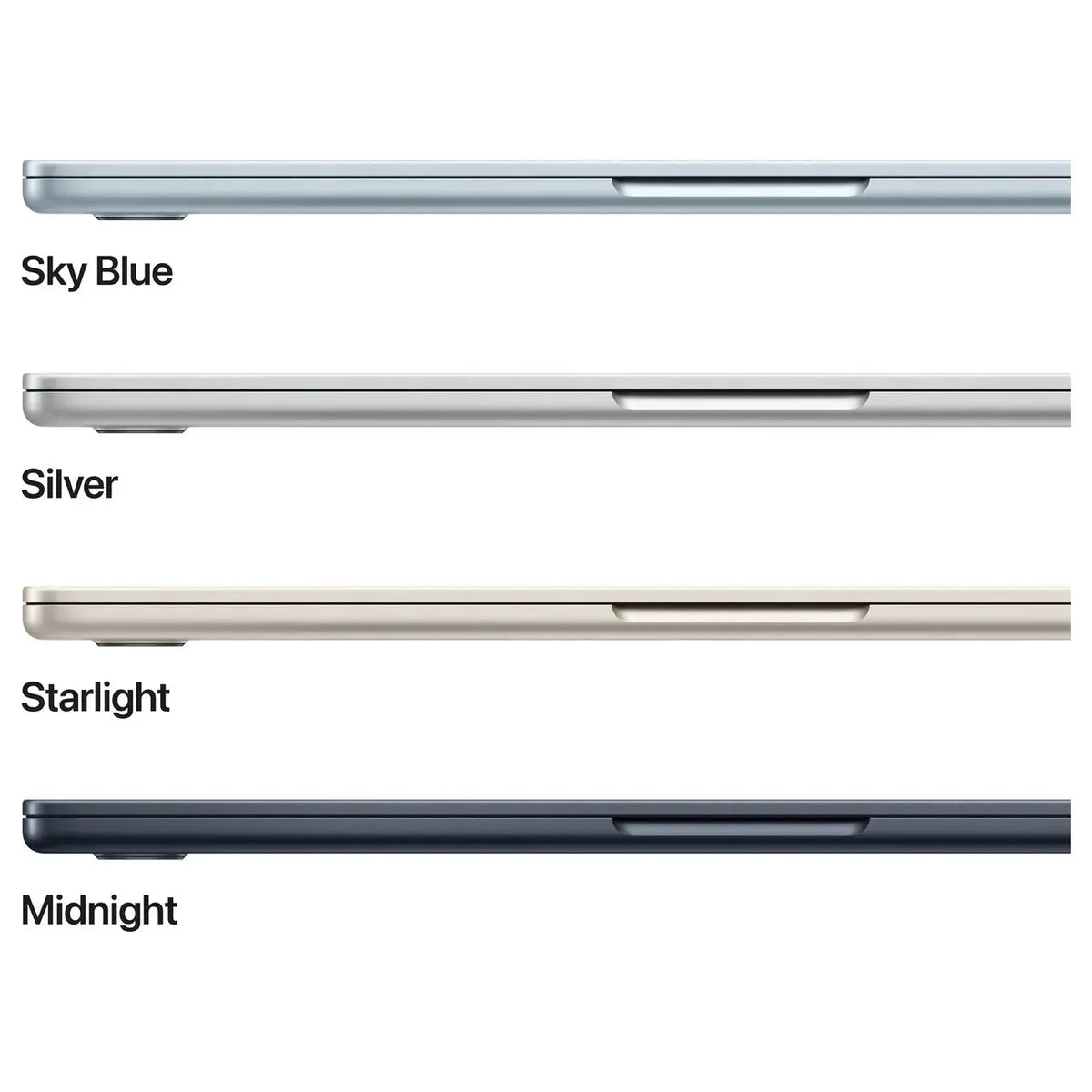 Apple MacBook Air, Apple M5 10-Core Chip, 16GB Unified RAM 512GB SSD, 13.6 Inch Liquid Retina Display, Touch ID, Backlit Magic Keyboard, Sky Blue MDHH4 (Official Warranty)