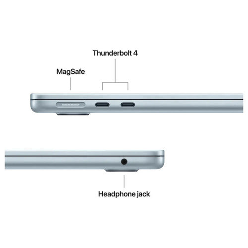 Apple MacBook Air, Apple M5 10-Core Chip, 16GB Unified RAM 512GB SSD, 13.6 Inch Liquid Retina Display, Touch ID, Backlit Magic Keyboard, Sky Blue MDHH4