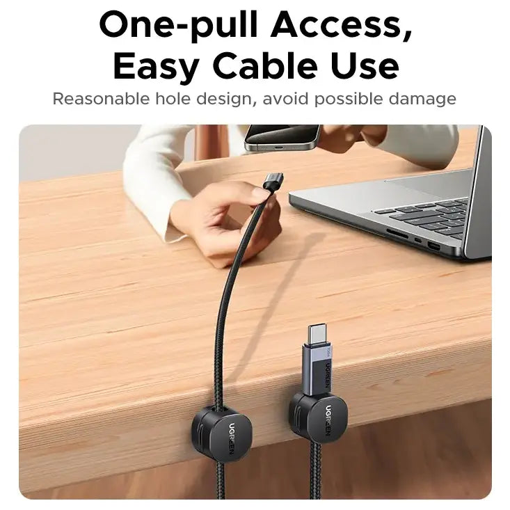 Ugreen Magnetic Cable Organizer 3-Pack 45797