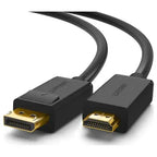 UGREEN 10203 DisplayPort to HDMI Cable 3m 4K UHD