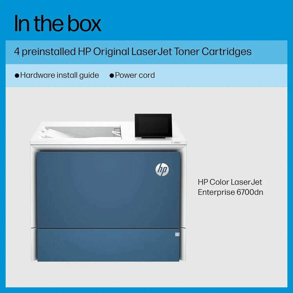 HP Color LaserJet Enterprise 6700dn Printer, 55 Ppm, 1200x1200 Dpi, Auto Duplex (Official Warranty)
