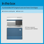 HP Color LaserJet Enterprise MFP 6800dn Multifunction Printer, Up To 55 Ppm, Auto Duplex Printing, 8-inch Color Touchscreen (Official Warranty)