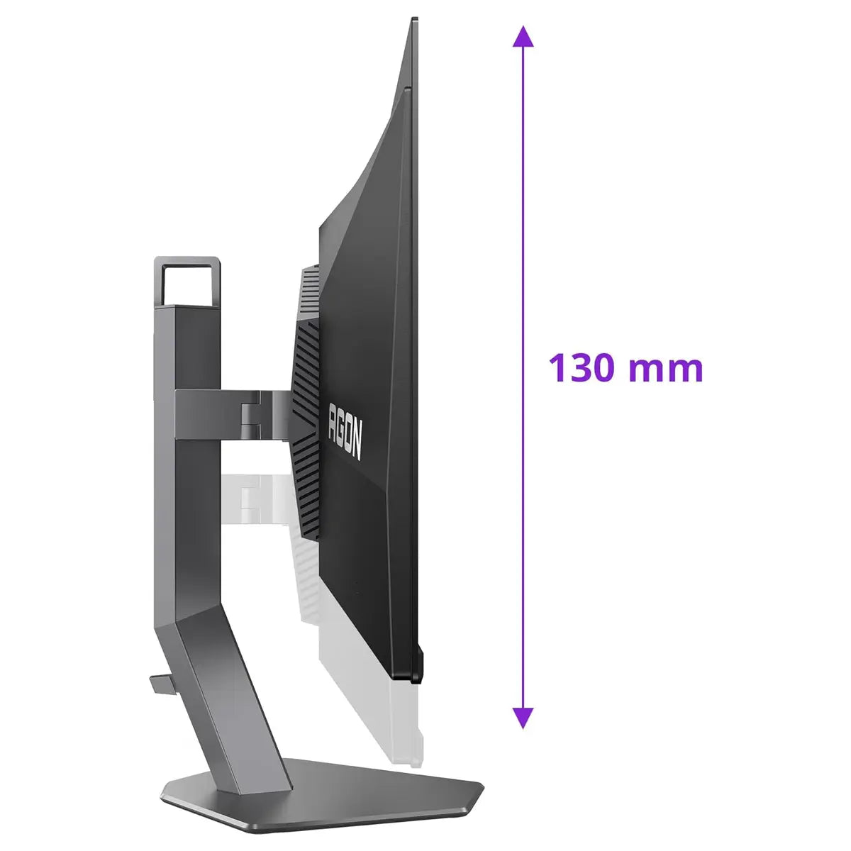 AOC AG276QKD2 26.5 Inch WQHD Monitor 500Hz QD-OLED 0.03ms GtG Adaptive Sync HDR500 TrueBlack Black