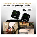 MAONO WAVE T1 PLUS PC2 Microphone Wireless Lavalier Microphone, Type-C, 100m, 40H+ Battery Life