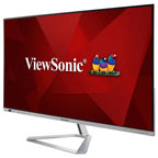 ViewSonic VX3276-2K-MHD-2 Entertainment Monitor 32 Inch IPS QHD HDR10 Silver