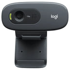 Logitech C270 HD Webcam Webcam, 720p 30fps