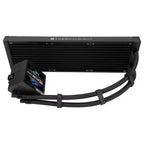 Thermalright Mjolnir Vision X 360 AIO CPU Liquid Cooler 3.5 inch IPS LCD 320 x 240 for AM4 AM5 LGA1700 LGA1851 Black