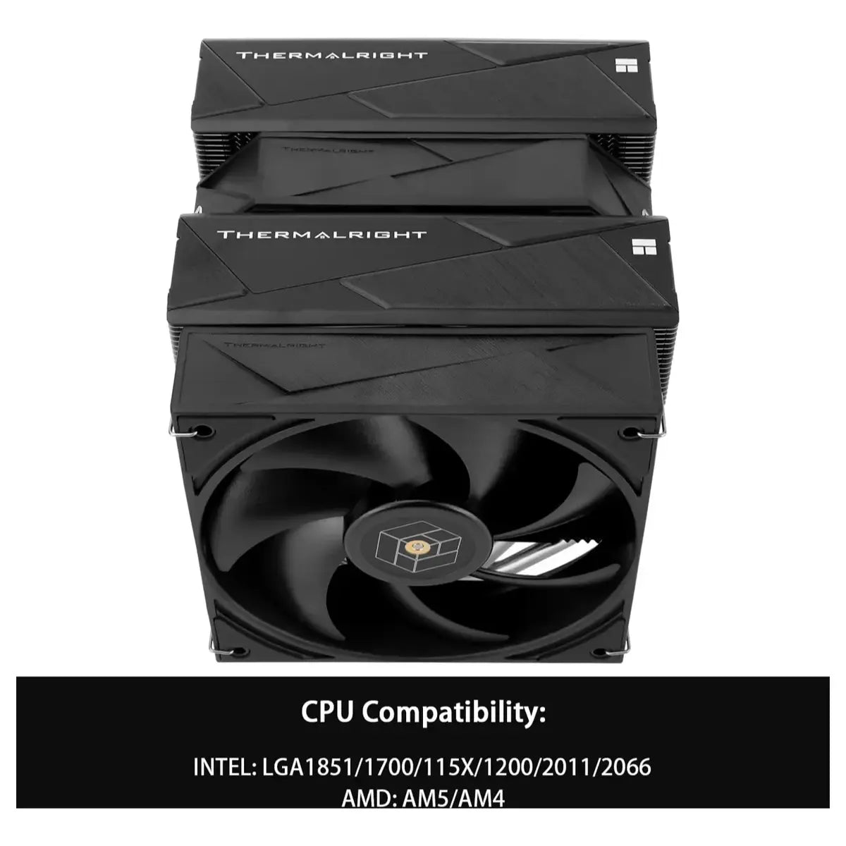 Thermalright Royal Pretor 130 CPU Air Cooler, Double-Tower 6 Heat Pipes Dual PWM Fans, 158mm