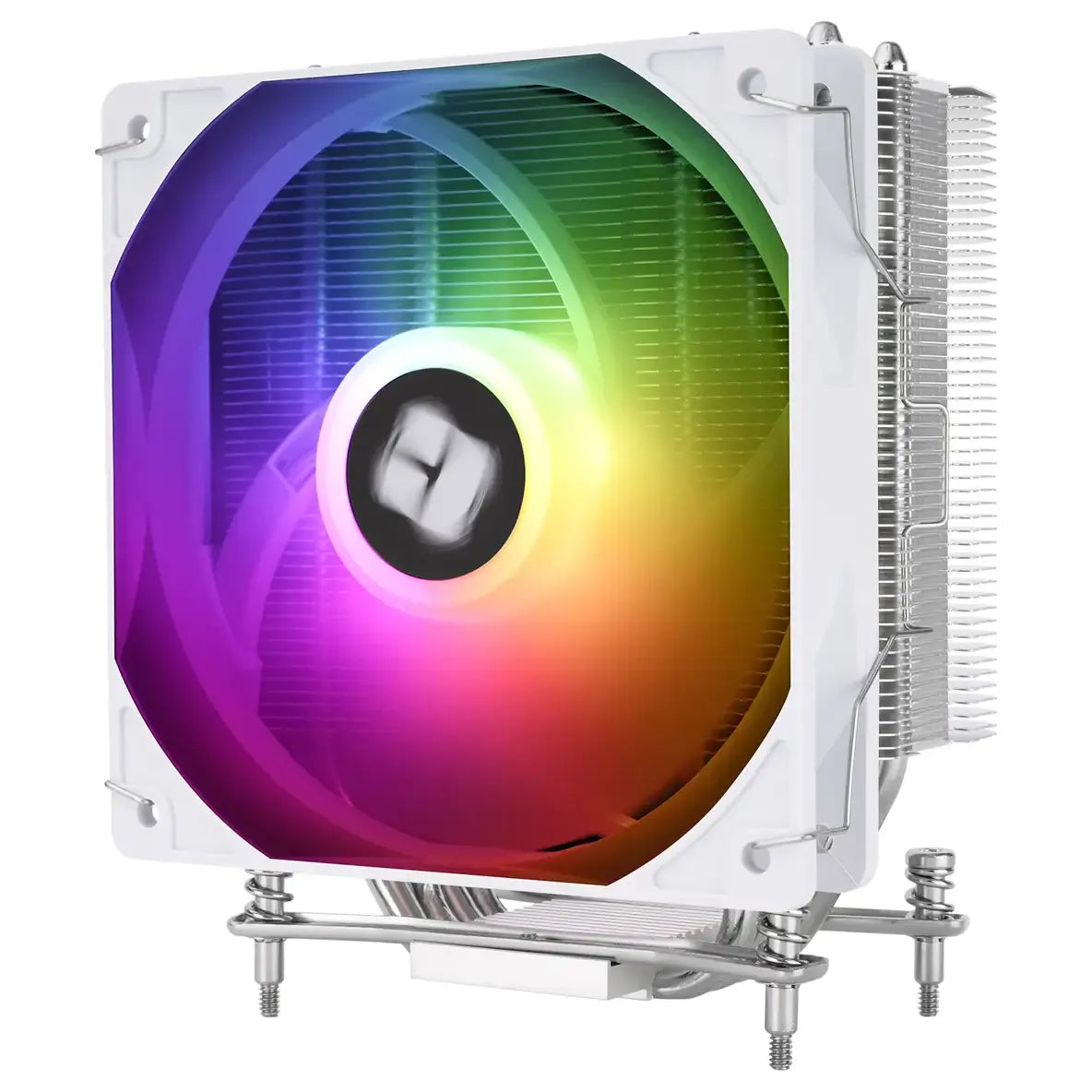 Thermalright Assassin X 120 Refined SE ARGB White CPU Air Cooler, 4x Heat Pipes, 1 TL-C12C-S PWM Fan, AM4 AM5, White