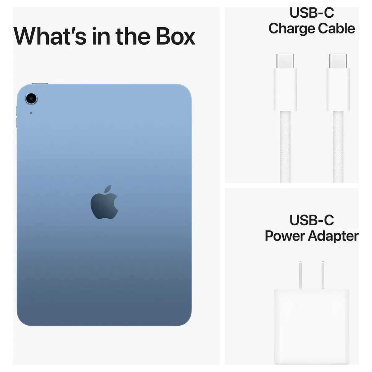Apple 11" iPad A16 Chip, 256GB, Wi-Fi 6, 11" Liquid Retina 2360 x 1640, 12MP Front and Rear Cameras, iPadOS, Blue, MD4H4