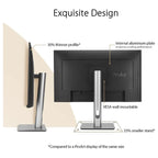 Asus ProArt Display PA279CRV Professional Monitor, 27" 4K UHD 3840x2160 IPS 60Hz HDR, 99% DCI-P3 And 99% Adobe RGB, Calman Verified, USB-C DisplayPort 96W