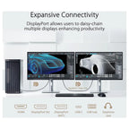 Asus ProArt Display PA279CRV Professional Monitor, 27" 4K UHD 3840x2160 IPS 60Hz HDR, 99% DCI-P3 And 99% Adobe RGB, Calman Verified, USB-C DisplayPort 96W