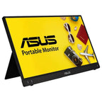 Asus ZenScreen MB16ACV Portable Monitor, 15.6" Full HD 1920x1080 IPS, USB-C Hybrid-Signal Power and Video, Kickstand, Eye Care Flicker Free Blue Light Filter
