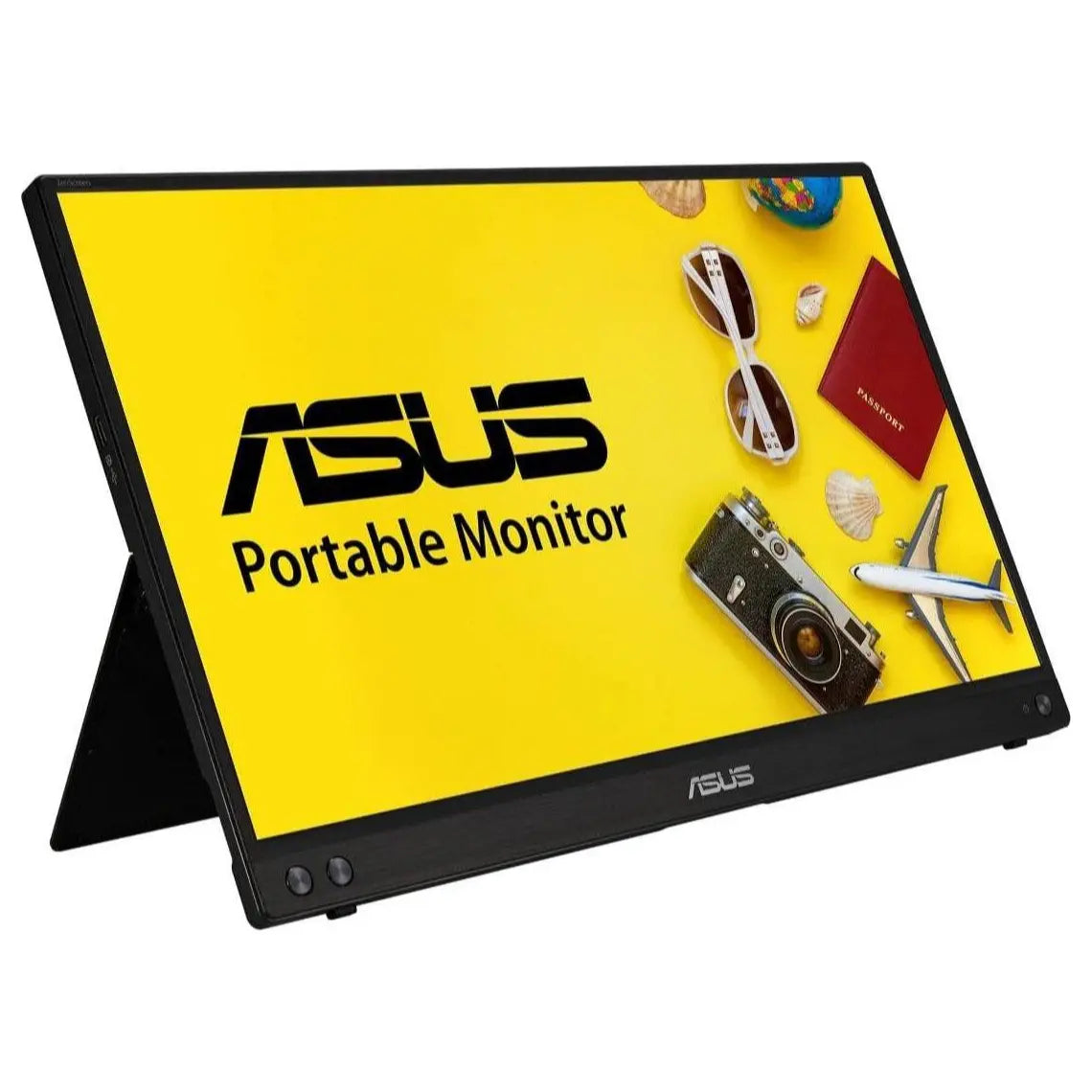 Asus ZenScreen MB16ACV Portable Monitor, 15.6" Full HD 1920x1080 IPS, USB-C Hybrid-Signal Power and Video, Kickstand, Eye Care Flicker Free Blue Light Filter