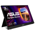 Asus ZenScreen MB16ACV Portable Monitor, 15.6" Full HD 1920x1080 IPS, USB-C Hybrid-Signal Power and Video, Kickstand, Eye Care Flicker Free Blue Light Filter