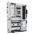 Asus B850 Max Gaming Wifi W AMD AM5 ATX Motherboard, DDR5 8000+MT/s, PCIe 5.0, 3x M.2, Wi-Fi 6E, 2.5Gb LAN, USB 10Gbps Type-C, White PCB