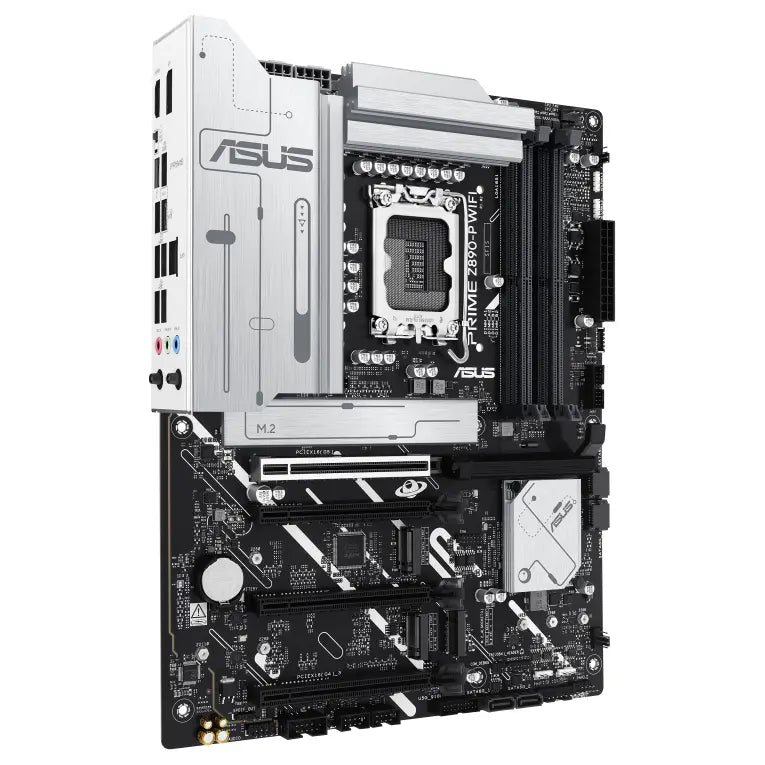 ASUS PRIME Z890-P WIFI-CSM Z890 ATX Motherboard, LGA1851, DDR5 Up To 7600+MT/s, PCIe 5.0 x16 and M.2, Wi-Fi 7, 2.5Gb Ethernet, Thunderbolt 4 USB Type-C