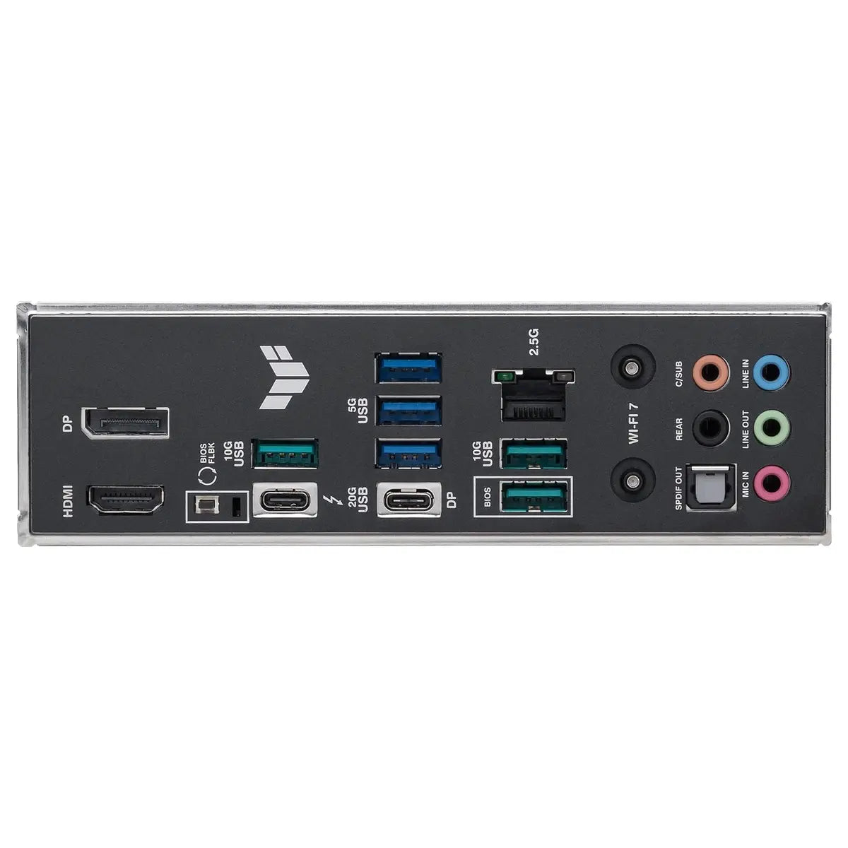 ASUS TUF Gaming Z890-PLUS WiFi ATX Motherboard, Z890 LGA1851, DDR5, PCIe5.0, Thunderbolt4 Type-C, 4xM.2, Wi-Fi7, 2.5Gb