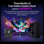 ASUS ProArt Z890-CREATOR WIFI Z890 ATX Motherboard, LGA1851, DDR5, PCIe5.0, Thunderbolt5 Type-C, 10Gb and 2.5Gb LAN, WiFi7