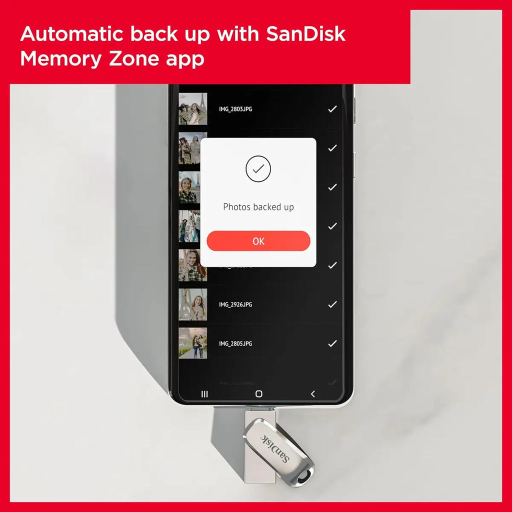 SanDisk Ultra Dual Drive Luxe 1TB, USB 3.2 Gen 1, USB Type-C and Type-A, Up To 400MB/s, SDDDC4-1T00-GAM46