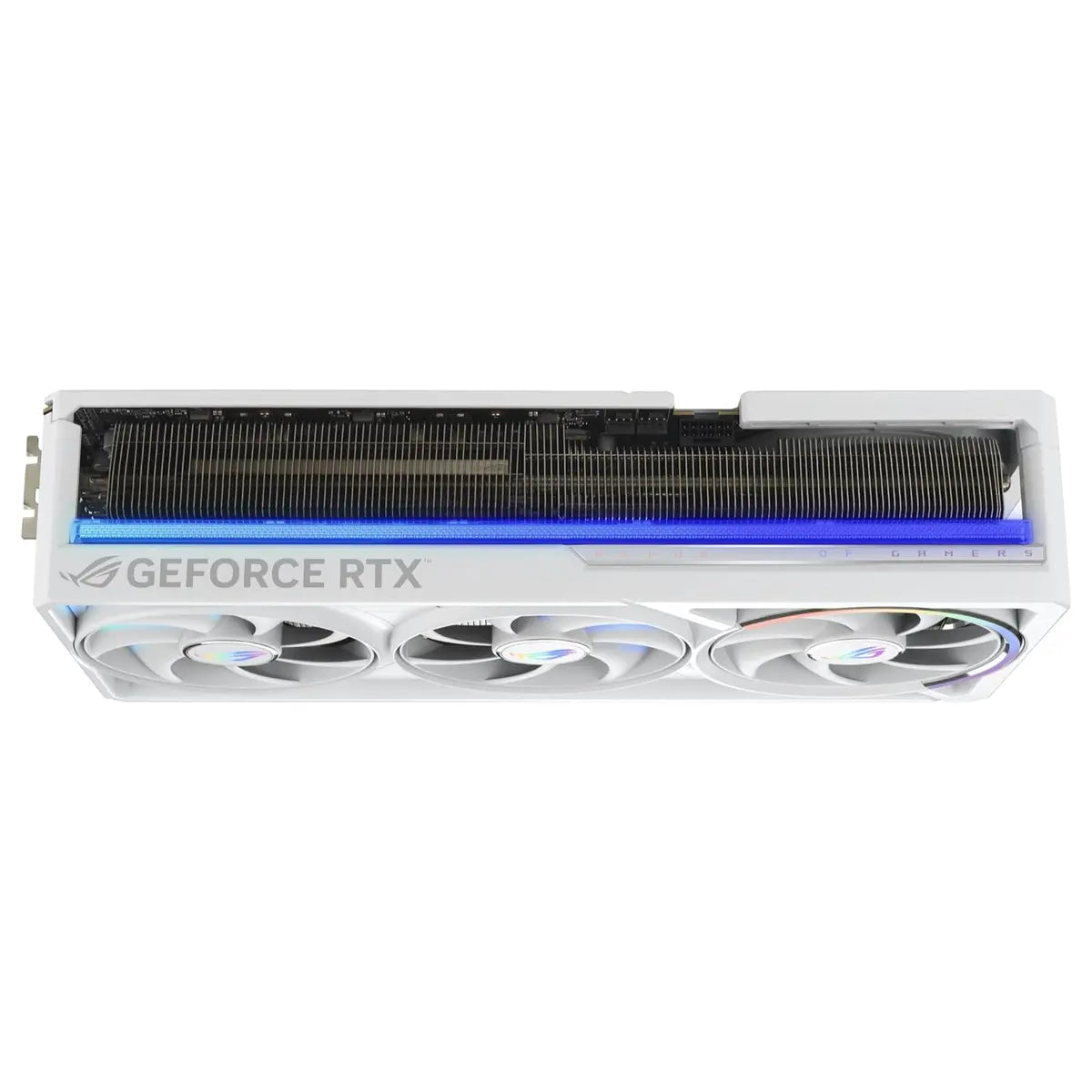 ASUS ROG Astral GeForce RTX 5080 16GB GDDR7 Video Graphics Card, OC 2790MHz, Quad-Fan, 2xHDMI2.1b 3xDisplayPort2.1b, White, ROG-ASTRAL-RTX5080-O16G-WHITE