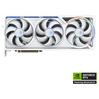 ASUS ROG Astral GeForce RTX 5080 16GB GDDR7 Video Graphics Card, OC 2790MHz, Quad-Fan, 2xHDMI2.1b 3xDisplayPort2.1b, White, ROG-ASTRAL-RTX5080-O16G-WHITE