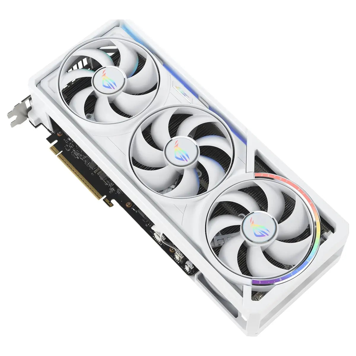 ASUS ROG Astral GeForce RTX 5080 16GB GDDR7 Video Graphics Card, OC 2790MHz, Quad-Fan, 2xHDMI2.1b 3xDisplayPort2.1b, White, ROG-ASTRAL-RTX5080-O16G-WHITE
