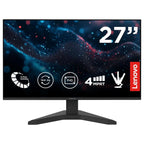 Lenovo Legion R27s Gaming Monitor, 27" FHD 144Hz IPS, 1ms MPRT, HDMI 2.1 and DisplayPort 1.2, Raven Black