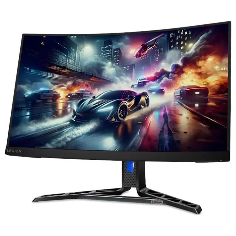 Lenovo Legion R27QC-30 27" WQHD Curved Gaming LED Monitor, 2560x1440, 180Hz, 0.5ms, VA, Adaptive Sync and AMD FreeSync, Anti-Glare, Raven Black