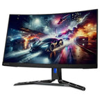 Lenovo Legion R27QC-30 27" WQHD Curved Gaming LED Monitor, 2560x1440, 180Hz, 0.5ms, VA, Adaptive Sync and AMD FreeSync, Anti-Glare, Raven Black