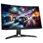 Lenovo Legion R27QC-30 27" WQHD Curved Gaming LED Monitor, 2560x1440, 180Hz, 0.5ms, VA, Adaptive Sync and AMD FreeSync, Anti-Glare, Raven Black