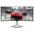 Lenovo Legion Pro 34WD-10 Curved Gaming Monitor, 34" WQHD OLED 240Hz, 3440x1440, 0.03ms MPRT, AMD FreeSync Premium Pro, HDR TB400, KVM, USB-C, HDMI 2.1, DP 1.4, Raven Black