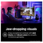 Lenovo Legion Pro 34WD-10 Curved Gaming Monitor, 34" WQHD OLED 240Hz, 3440x1440, 0.03ms MPRT, AMD FreeSync Premium Pro, HDR TB400, KVM, USB-C, HDMI 2.1, DP 1.4, Raven Black