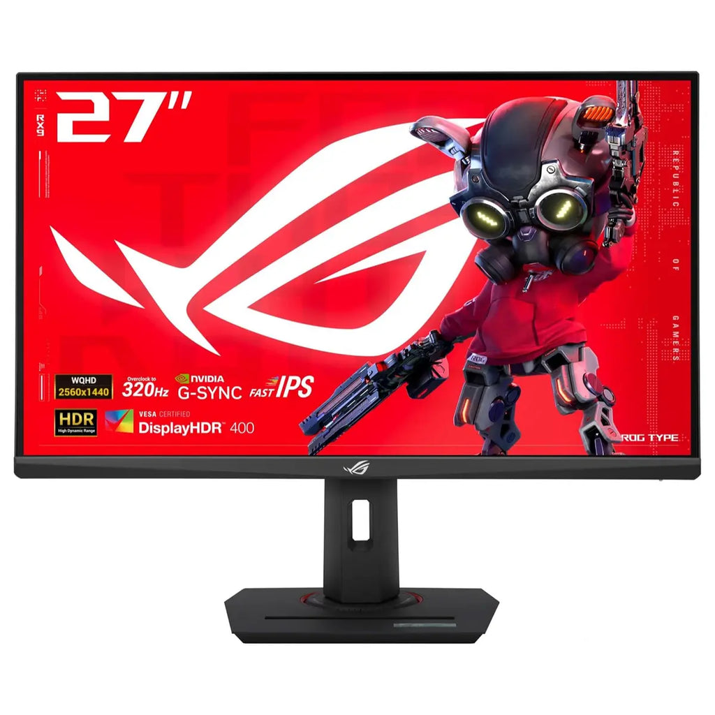 ASUS ROG Strix XG27ACMS, 27" QHD 320Hz, Fast IPS 0.3ms, HDR, USB-C, G-SYNC Compatible