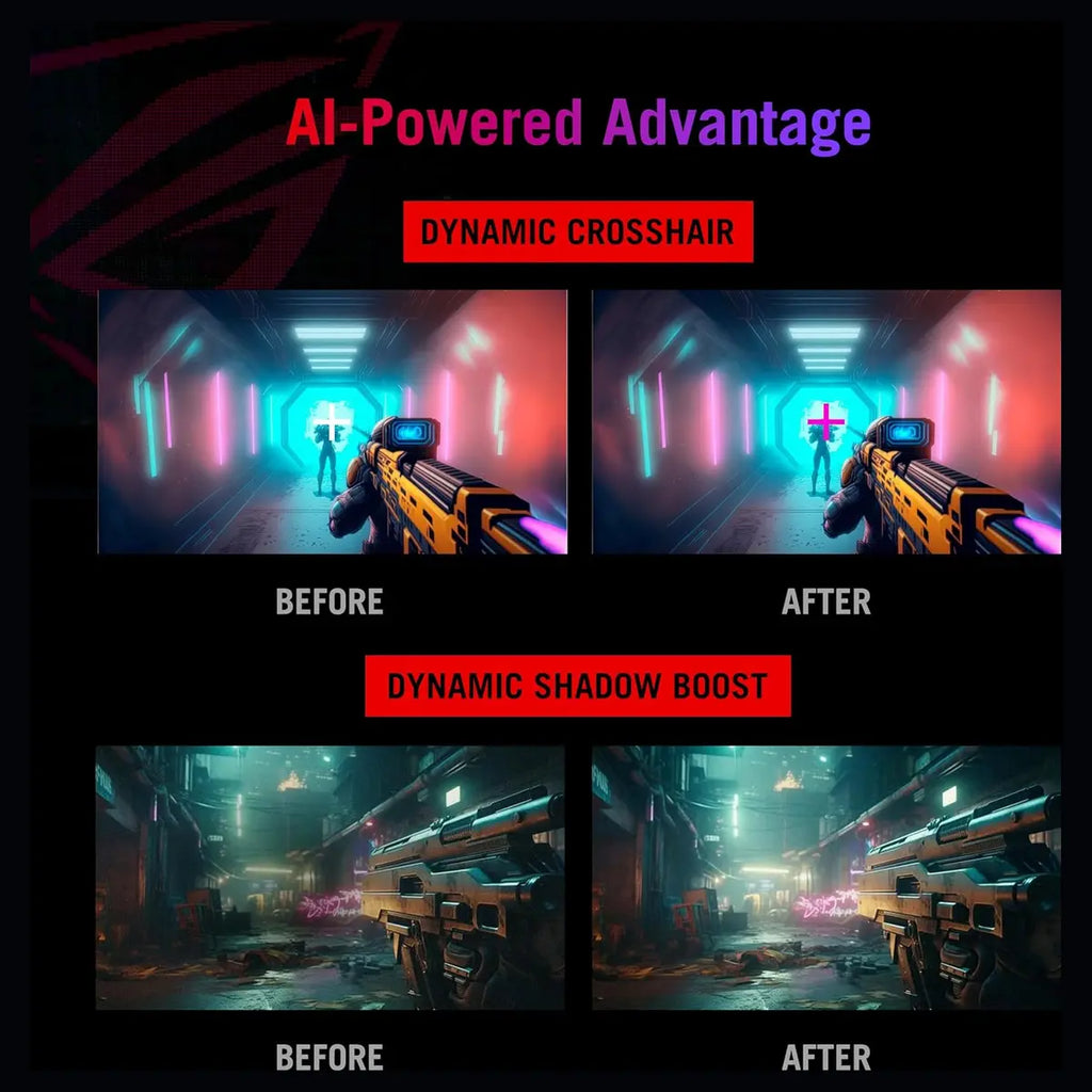 ASUS ROG Strix XG27ACMS, 27" QHD 320Hz, Fast IPS 0.3ms, HDR, USB-C, G-SYNC Compatible