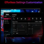 ASUS ROG Strix XG27ACMS, 27" QHD 320Hz, Fast IPS 0.3ms, HDR, USB-C, G-SYNC Compatible