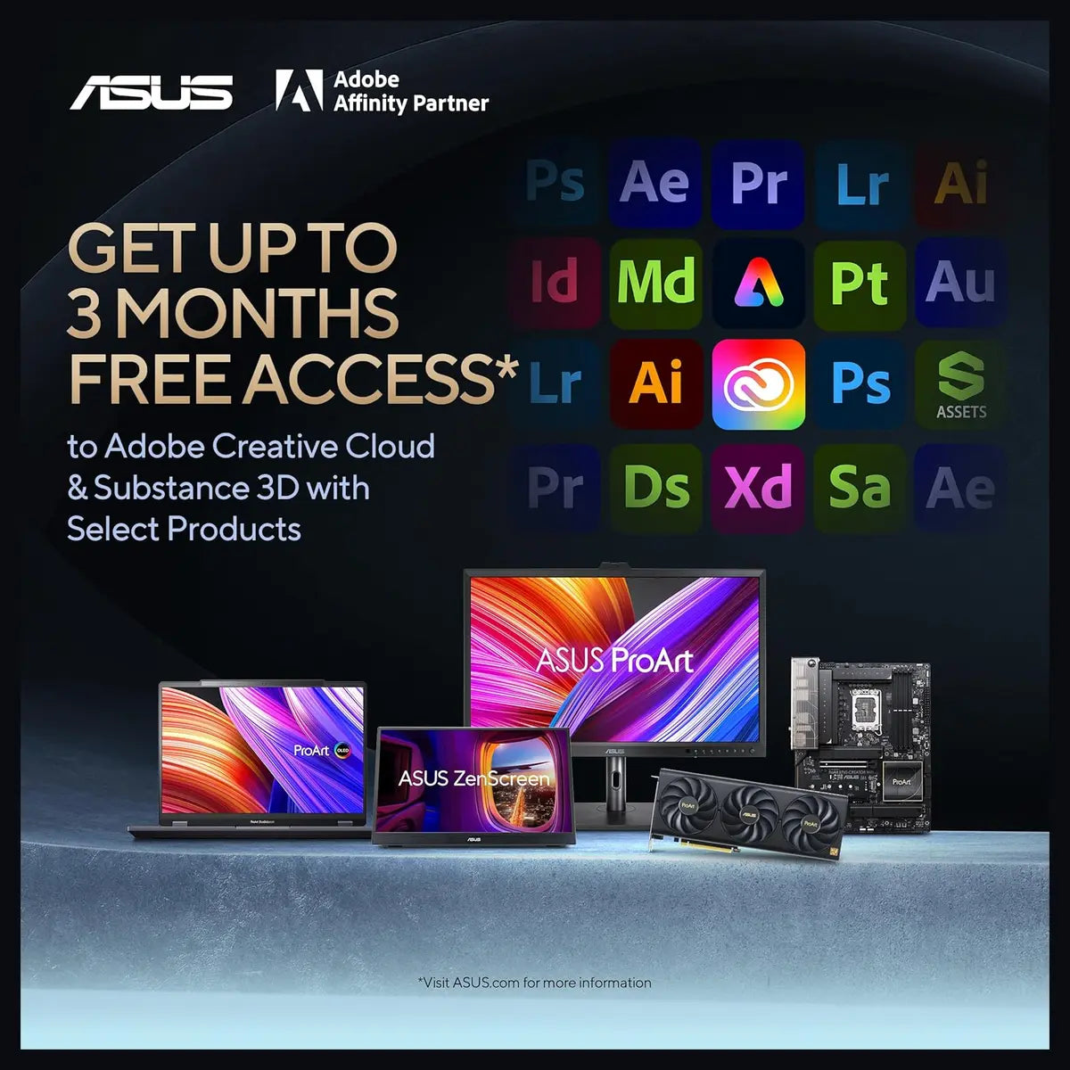 ASUS ProArt Display PA278CV 27" Monitor, WQHD 2560x1440 IPS 75Hz Adaptive-Sync 48-75Hz, 100% sRGB 100% Rec. 709 Delta E < 2 Calman Verified, USB-C 65W USB 3.1 Hub HDMI DisplayPort Daisy-Chaining