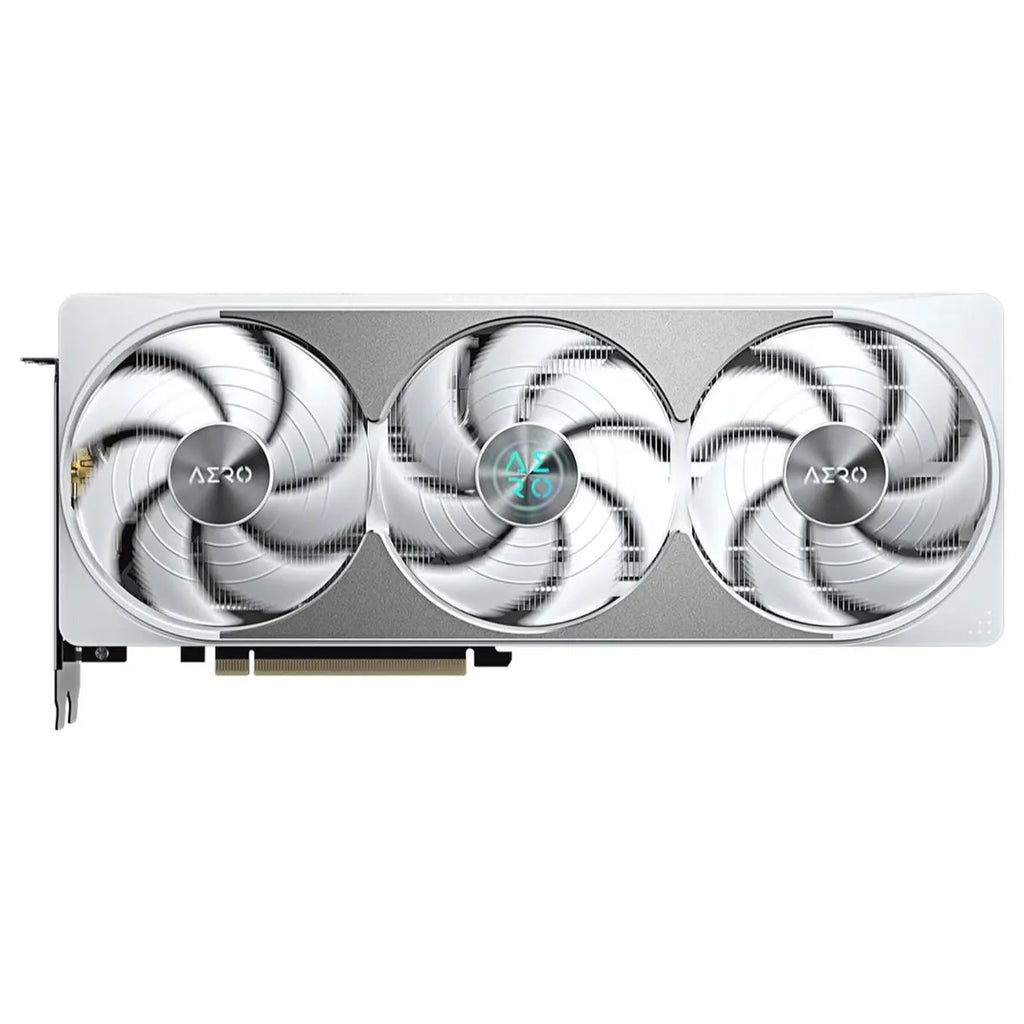 Gigabyte GeForce RTX 5080 Aero OC SFF 16G Graphics Card, 16GB 256-Bit GDDR7, 2730MHz Core Clock, WINDFORCE Cooling, NVIDIA SFF-Ready, GV-N5080AERO OC-16GD