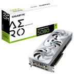 Gigabyte GeForce RTX 5080 Aero OC SFF 16G Graphics Card, 16GB 256-Bit GDDR7, 2730MHz Core Clock, WINDFORCE Cooling, NVIDIA SFF-Ready, GV-N5080AERO OC-16GD