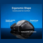 Asus Rog Keris II Ace Wireless Gaming Mouse, 42,000 DPI Optical Sensor, Up To 8000 Hz Polling Rate, Tri-Mode Connectivity, Black