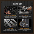 ASUS TUF Gaming B860-PLUS WiFi ATX Motherboard, B860, LGA1851, DDR5, PCIe5.0, 3x M.2, Wi-Fi7, 2.5Gb LAN, USB20Gbps Type-C
